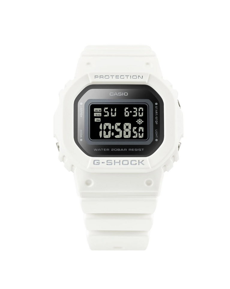 G-Shock Ladies Digital White Watch - GMDS5600-7D