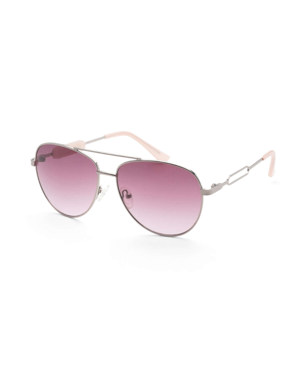 Guess Rose/Pink Tint Women's Aviator Sunglasses - GO00001-10B