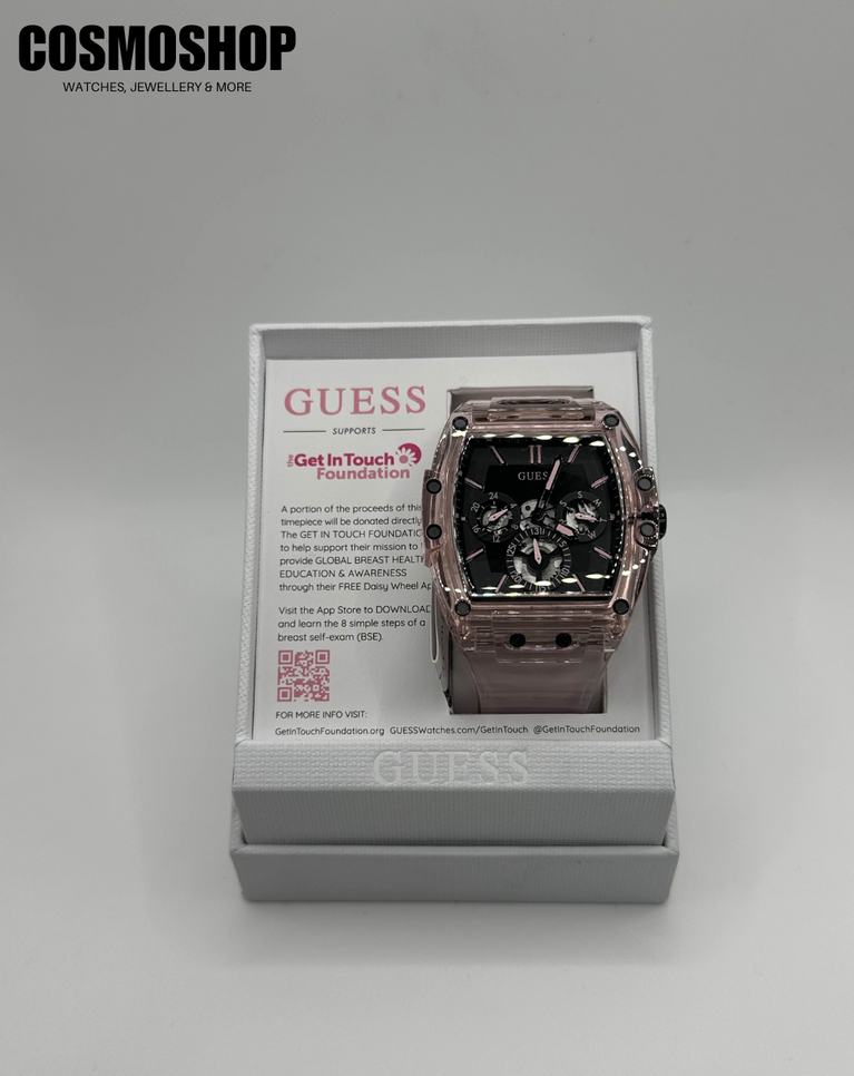 Guess Limited Edition Pink Men's Sport Watch - GW0032G1