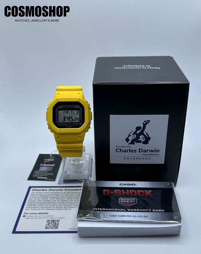 G-Shock Charles Darwin Collab Solar Watch - GWB5600CD-9D