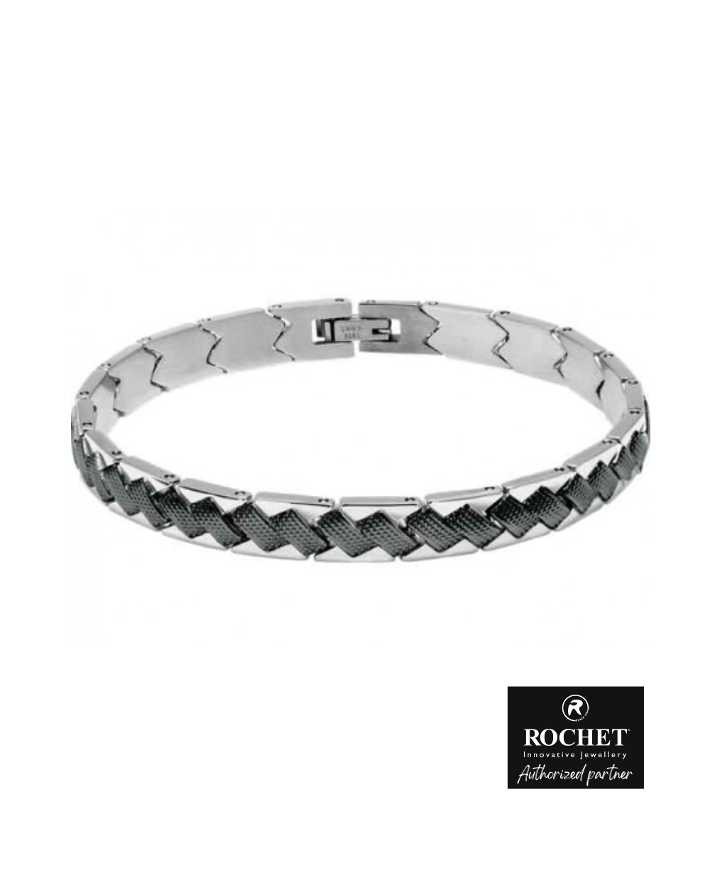 Rochet "Gatsby" Men's Steel Bracelet - HB4882