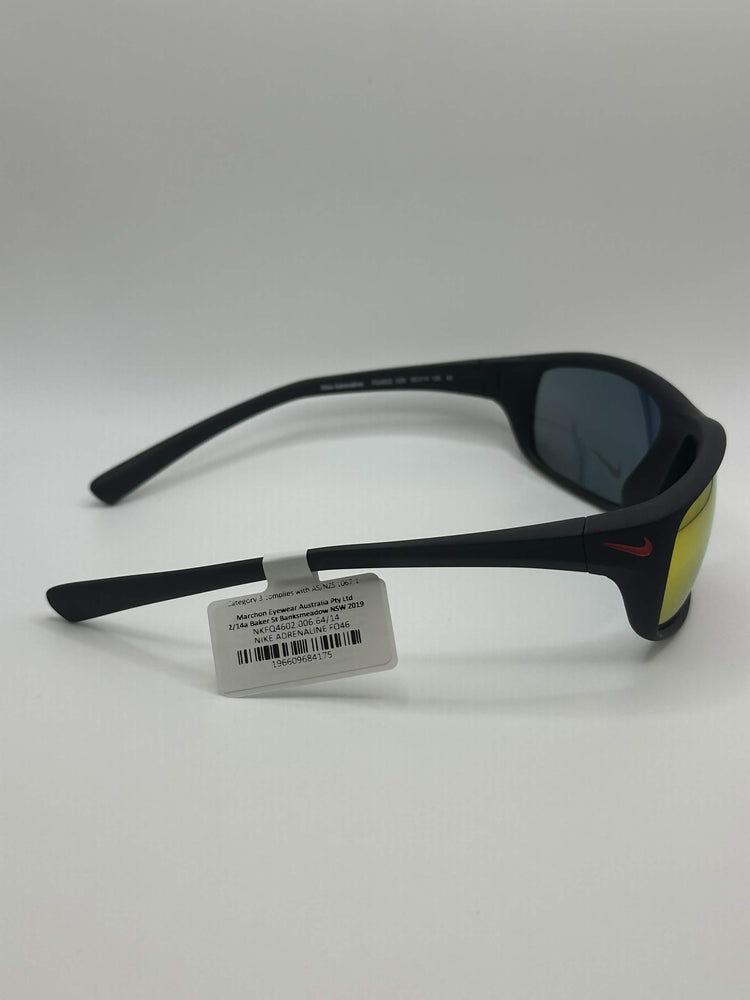 Nike Adrenaline Black Mens Sunglass - NKFQ4602.006.64/14