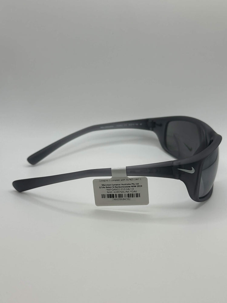 Nike Adrenaline Translucent Matte Dark Grey Mens Sunglass - NKFQ4602.010.64/14