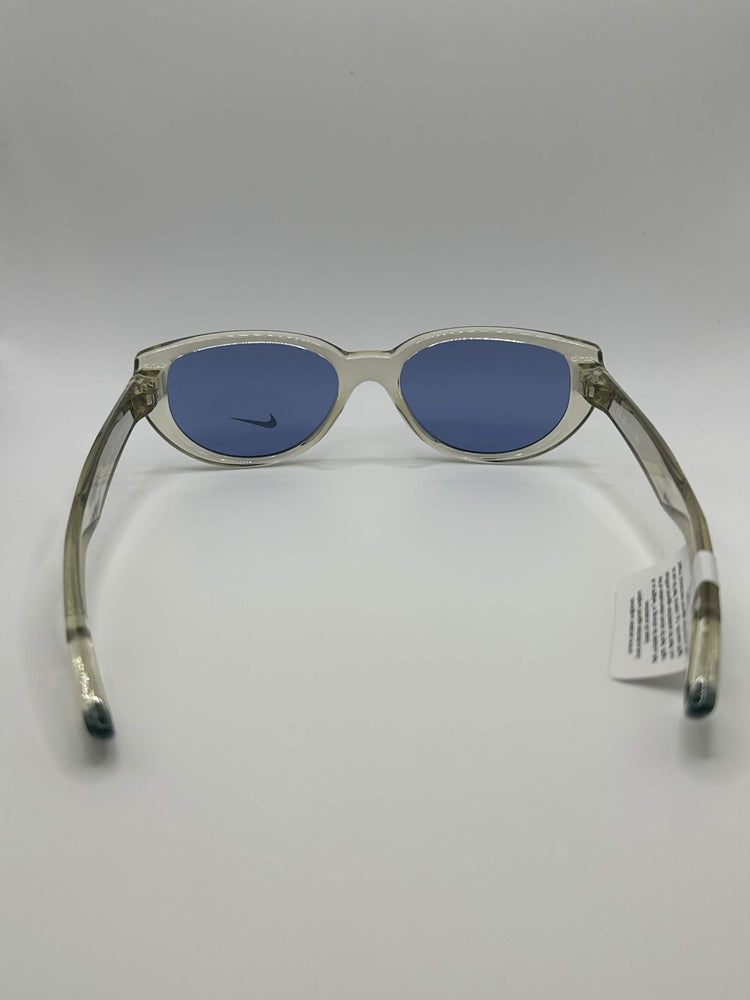 Nike Light Bone/Blue Unisex Sunglasses - NKFN0303.072.55/18