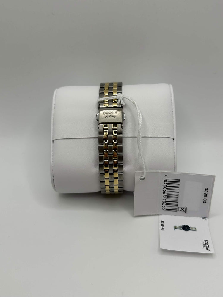 Boccia Titanium Two Tone MOP Dial Ladies Watch - 3339-02
