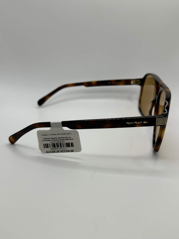 Lacoste Ricky Regal Tortoise Unisex Sunglasses - L977S.240.63/16