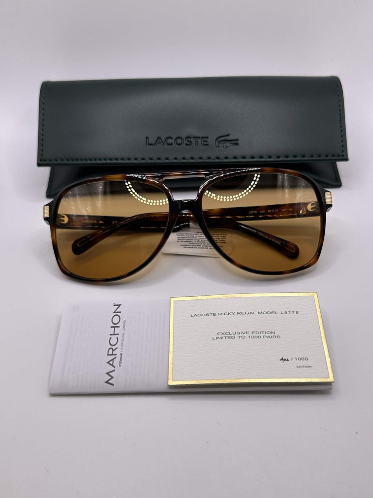 Lacoste Ricky Regal Tortoise Unisex Sunglasses - L977S.240.63/16