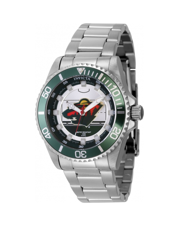 Invicta NHL Minnesota Wild Unisex Quartz Watch - IN42214