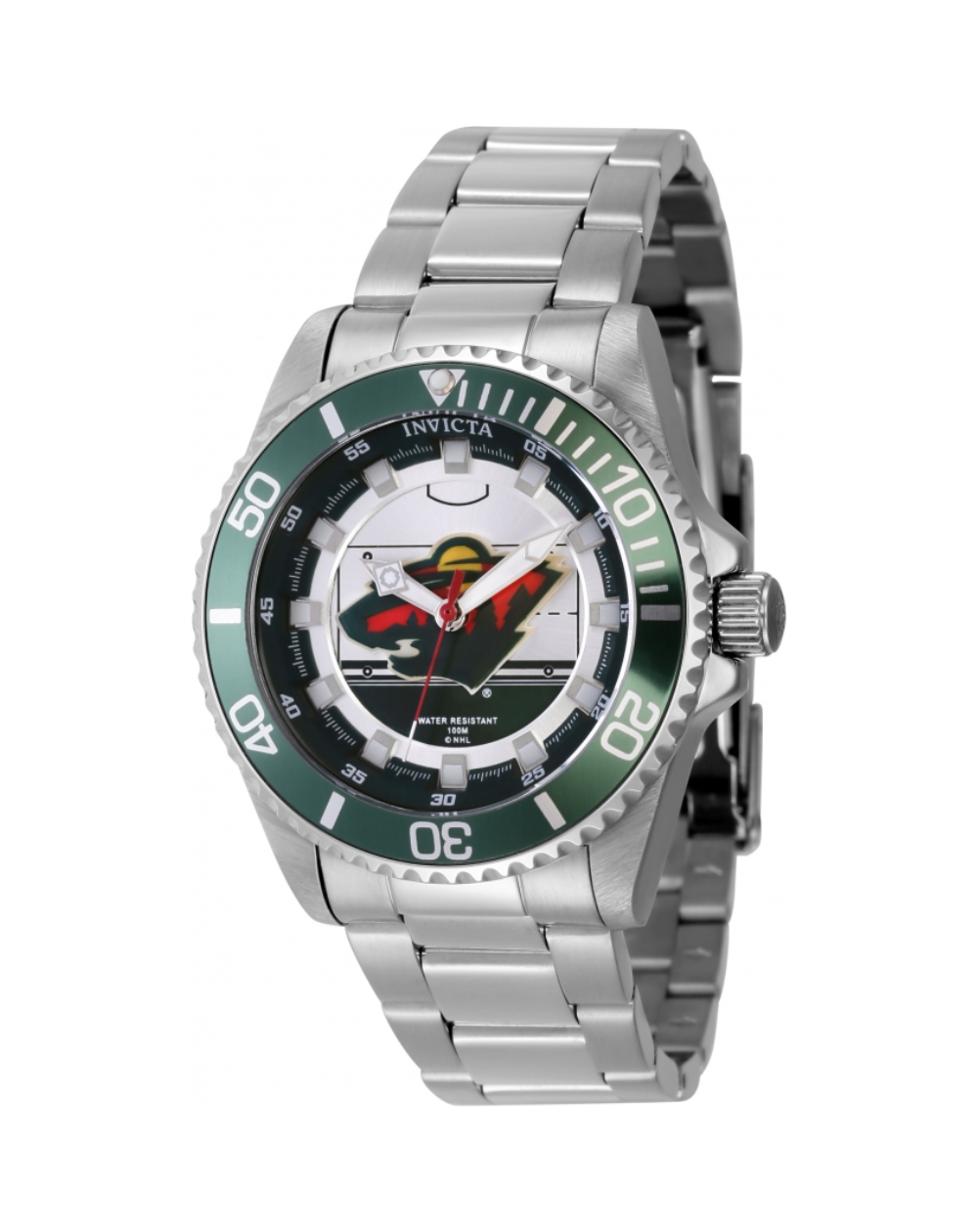 Invicta NHL Minnesota Wild Unisex Quartz Watch - IN42214