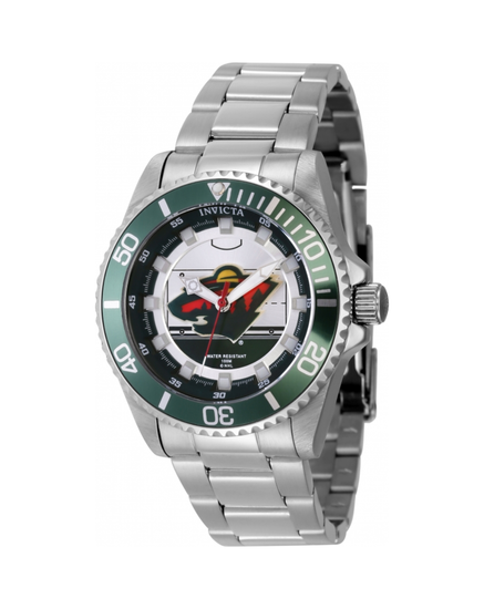 Invicta NHL Minnesota Wild unisex quartz watch IN42214