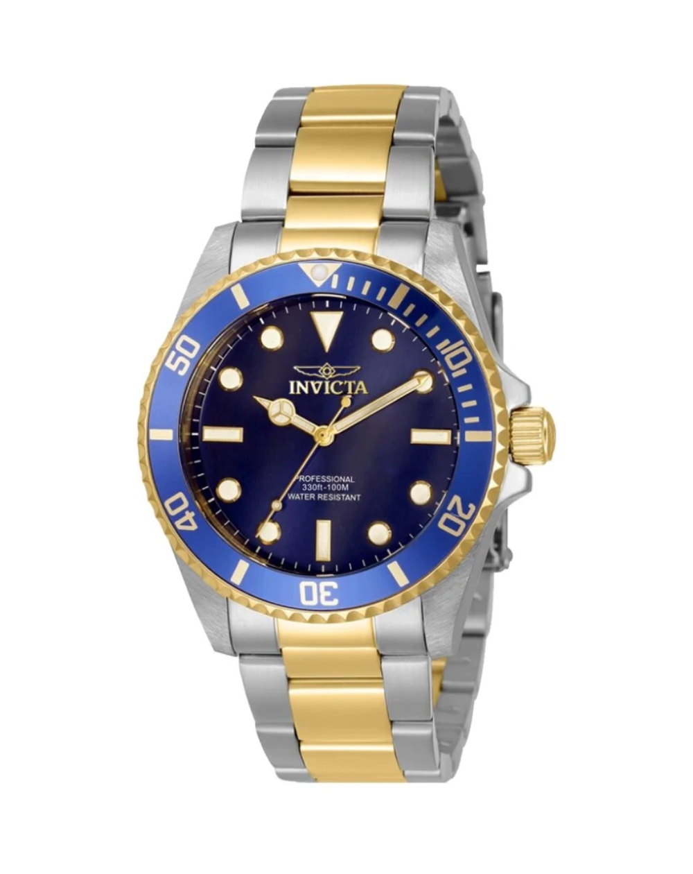 Invicta Pro Diver Two Tone Unisex Quartz Watch - 33274