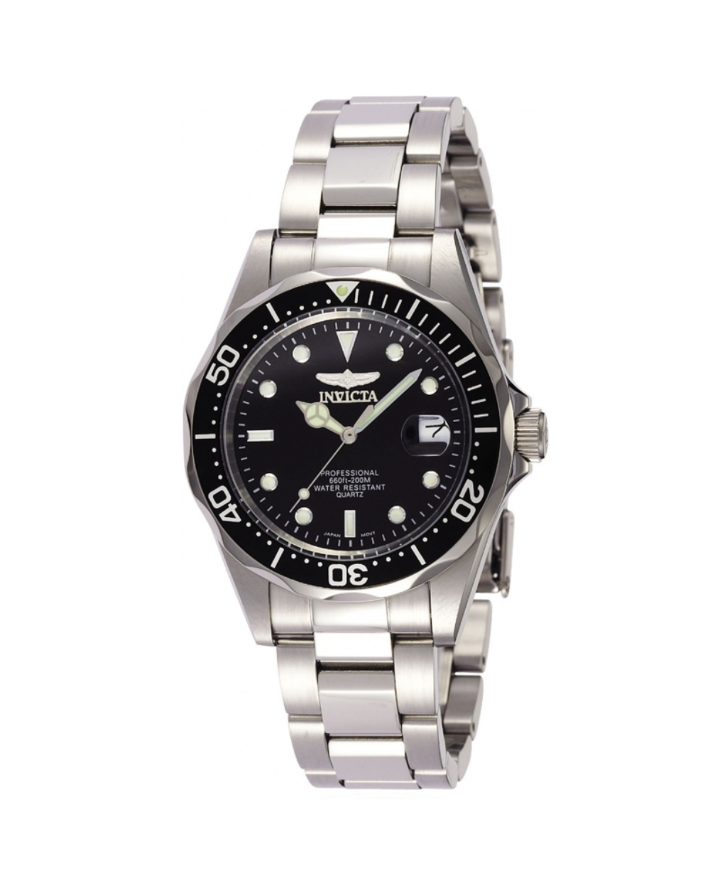 Invicta Pro Diver Unisex Black Dial Watch - 8932
