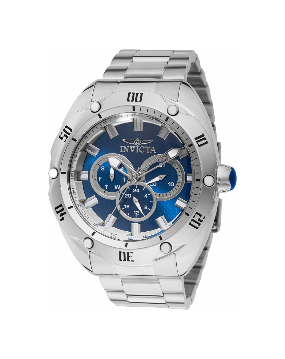 Invicta "Venom" Oversized Blue DIal Men's Watch - 45730