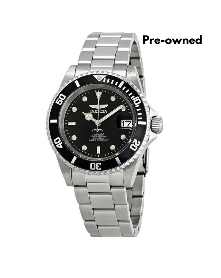 Invicta Pro Diver Black Dial/Bezel Men's Automatic Watch - 69748