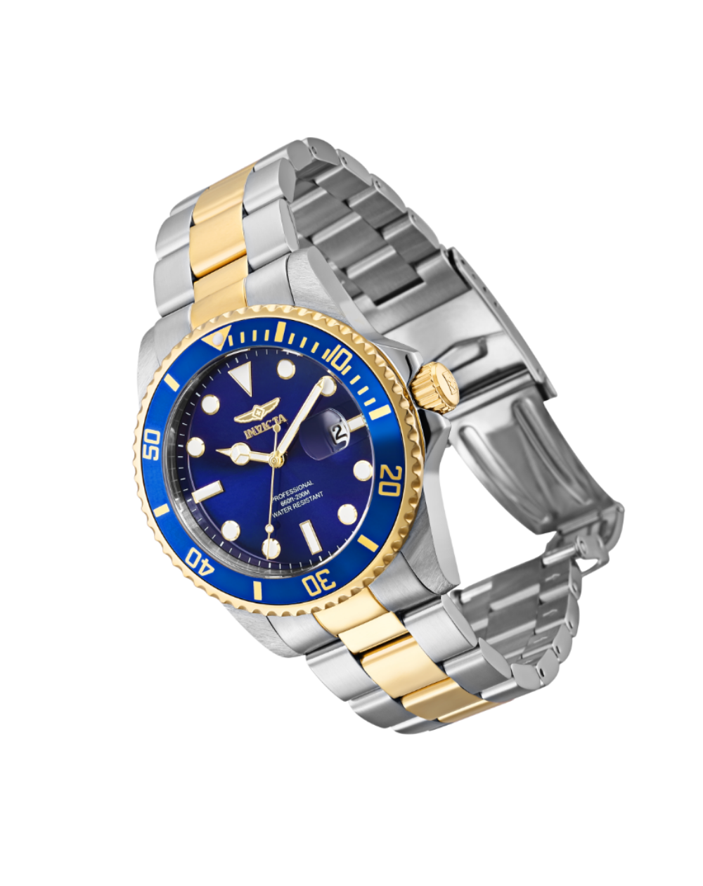 Invicta Blue Dial Two Tone Men's Divers Watch - 33268