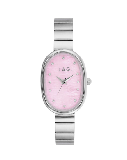 JAG Lorne pink mother of pearl dial women's watch J2918A