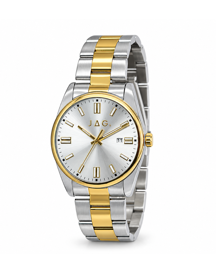 JAG Marsden Two Tone Smooth Bezel Mens Watch - J2958A