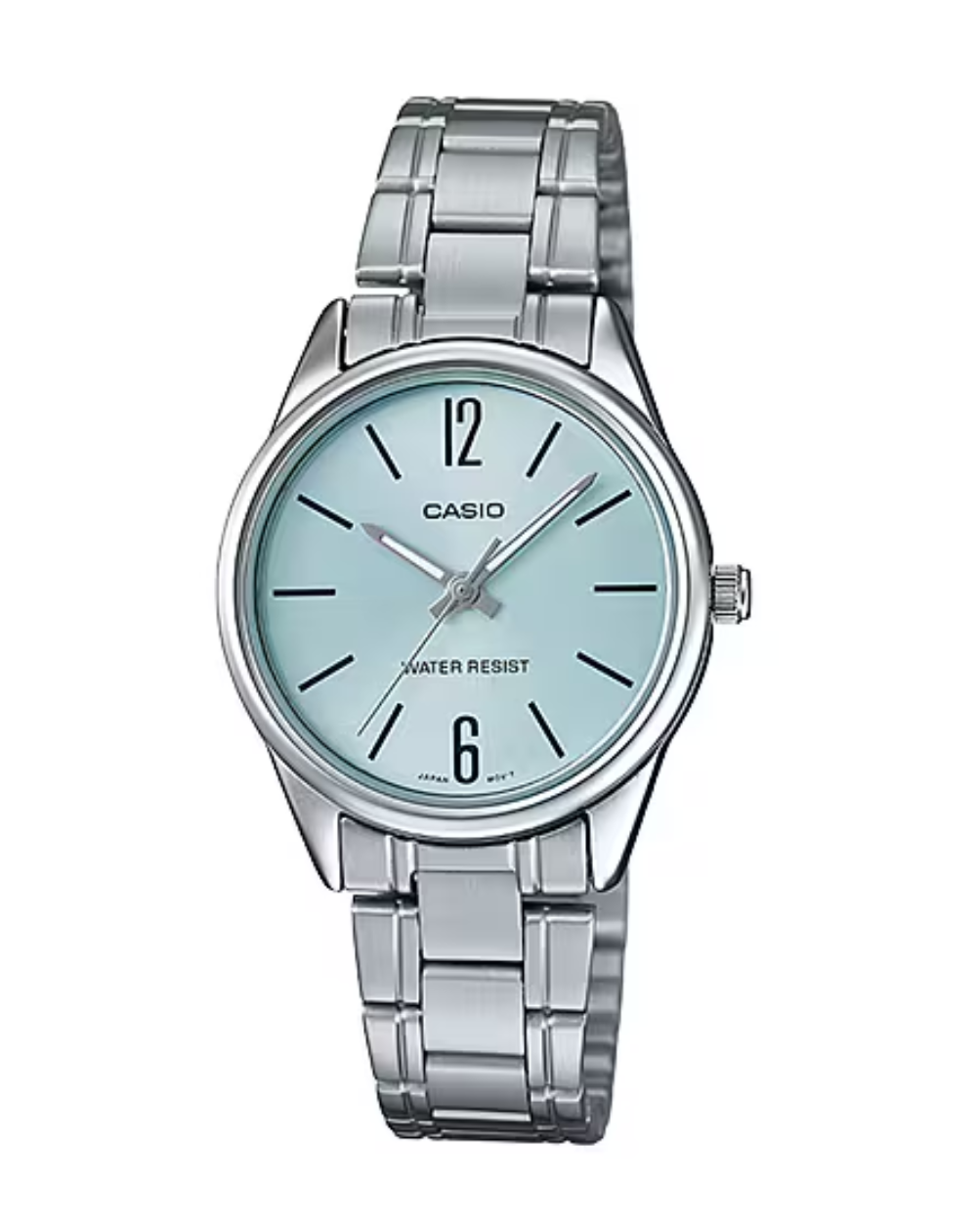 Casio Ladies Tiffany Blue Watch - LTP-V005D-2BUDF