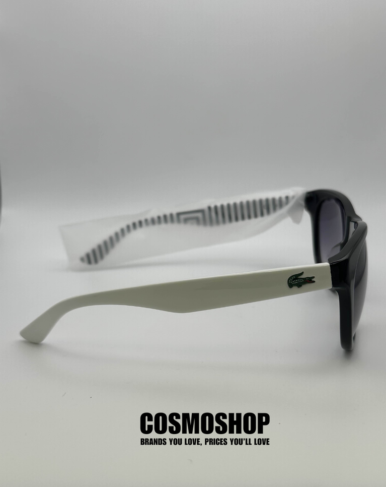Lacoste Black/White Men's Sunglasses - L728SA/57