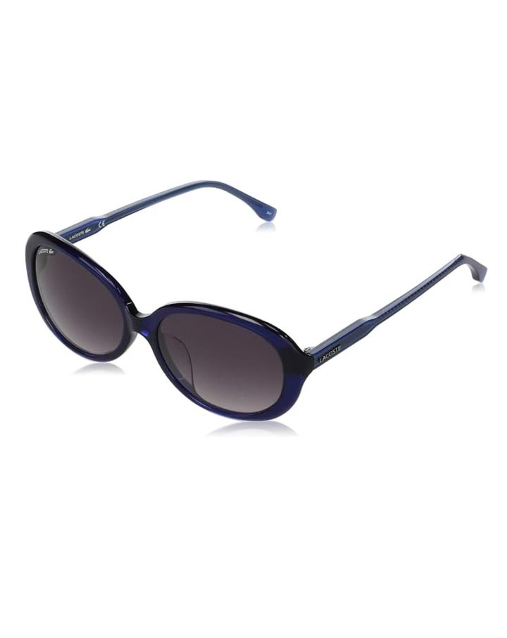 Lacoste Dark Blue Oval Ladies Sunglasses - L857SA.414.57/16,