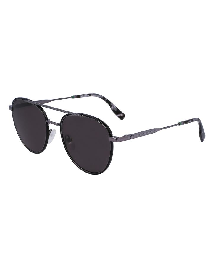 Lacoste Black Oval Unisex Sunglasses - L258S.033.53/20