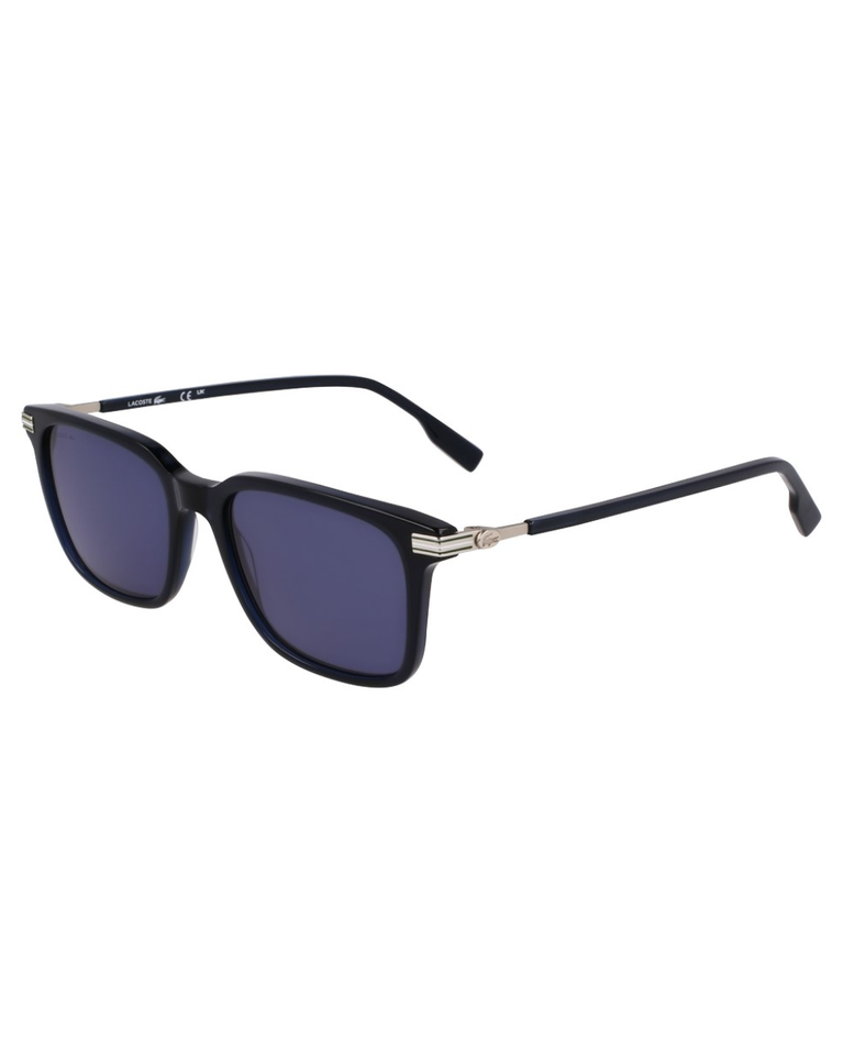 Lacoste Mens Sqaure Classic Dark Blue Sunglasses - L6035S.410.53/18
