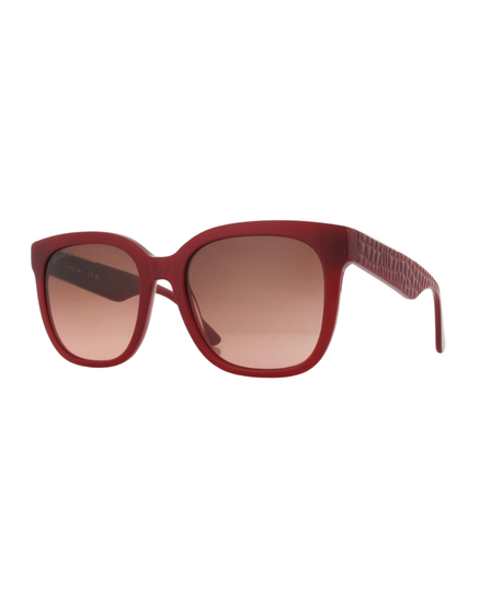 Lacoste burgundy square sunglasses