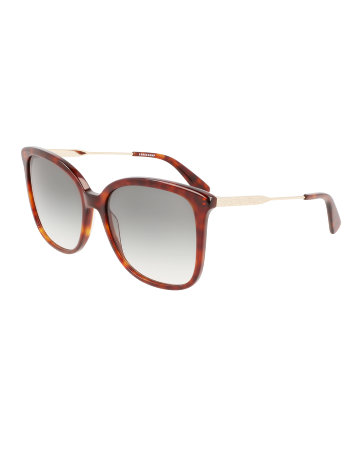 Longchamp Havana Oversized Sunglasses - LO706S/57/HAVANA