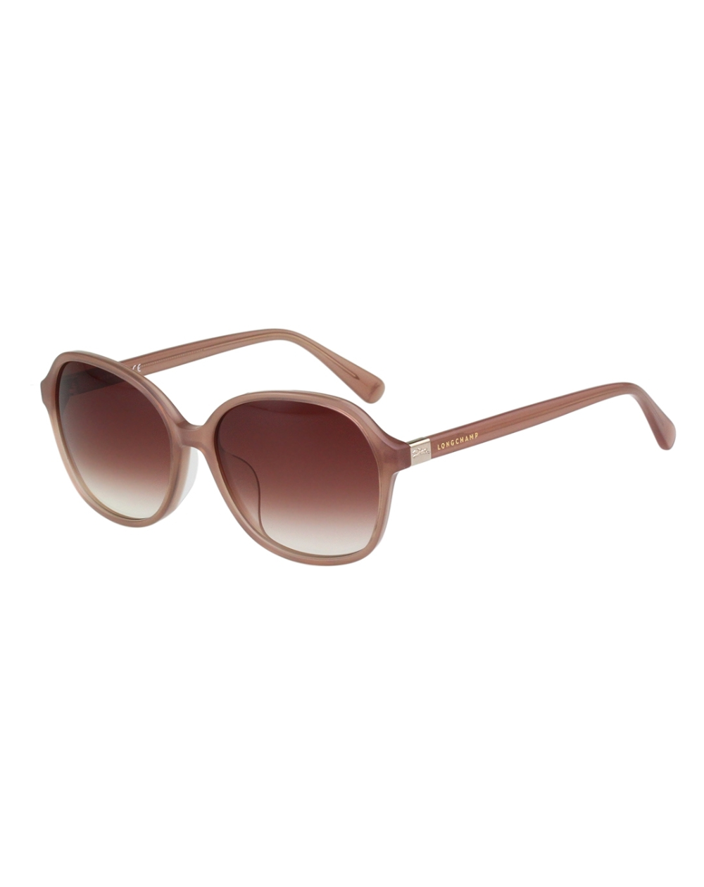 Longchamp Rose Gold/Pink Gradient Women's Sunglasses - LO680SJ/58/16