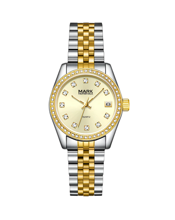 Mark Fairwhale Velia Two Tone Ladies Quartz Watch - FW-3050-W
