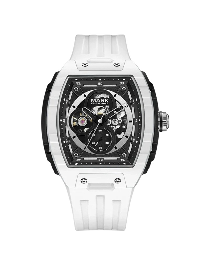 Mark Fairwhale Nexuris White Automatic Mens Watch - FW-6003-W
