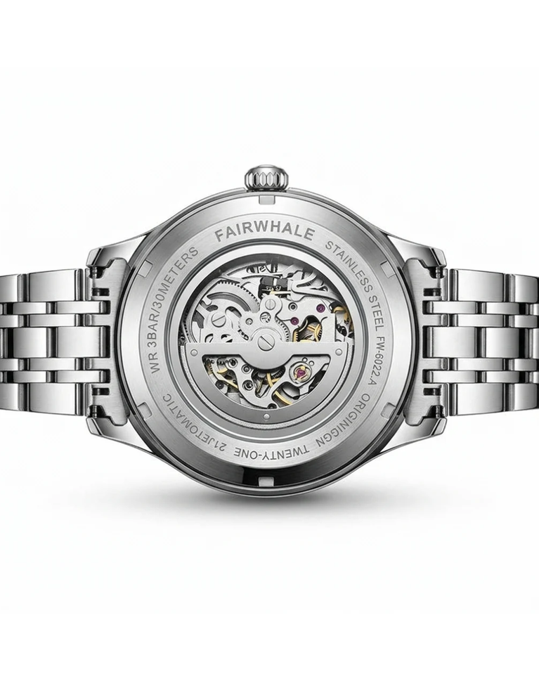 Mark Fairwhale Skeleton Automatic Mens Watch - FW-6022-W