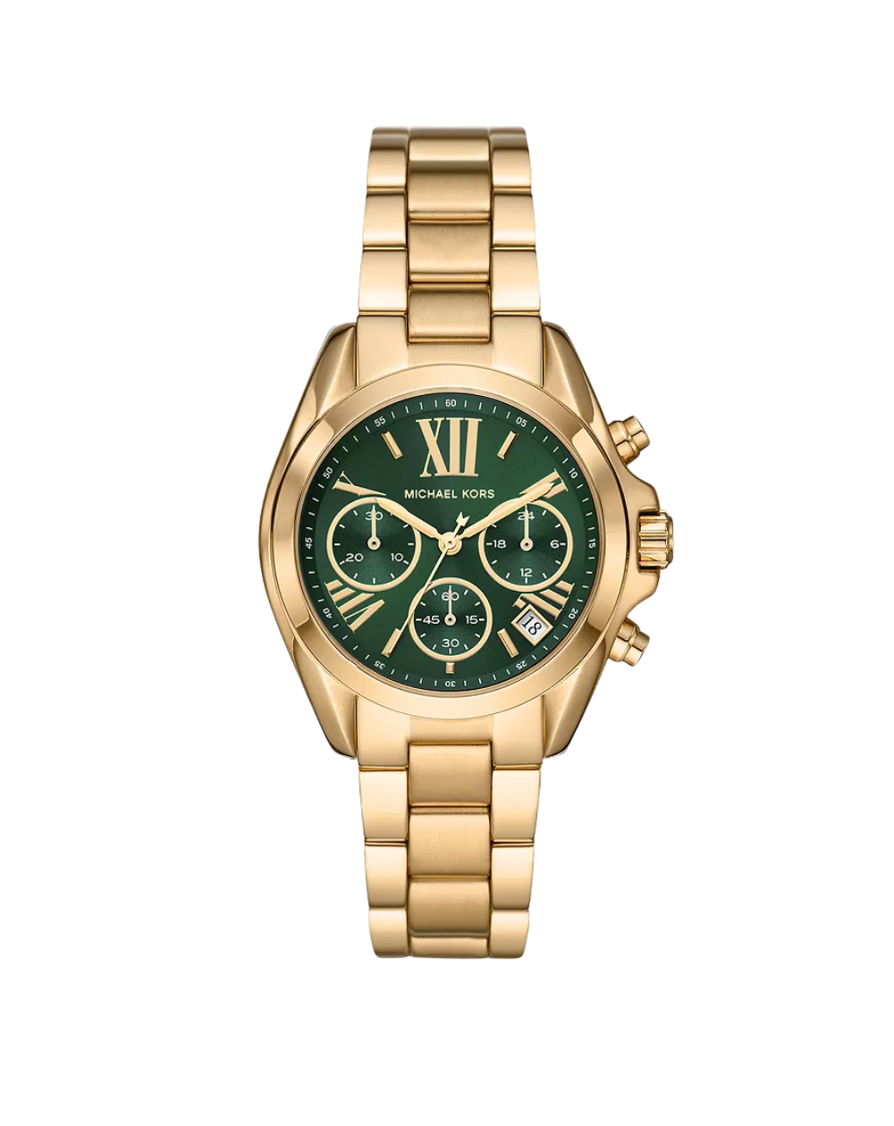 Michael Kors Bradshaw Chronograph Gold Tone Ladies Watch - MK7257