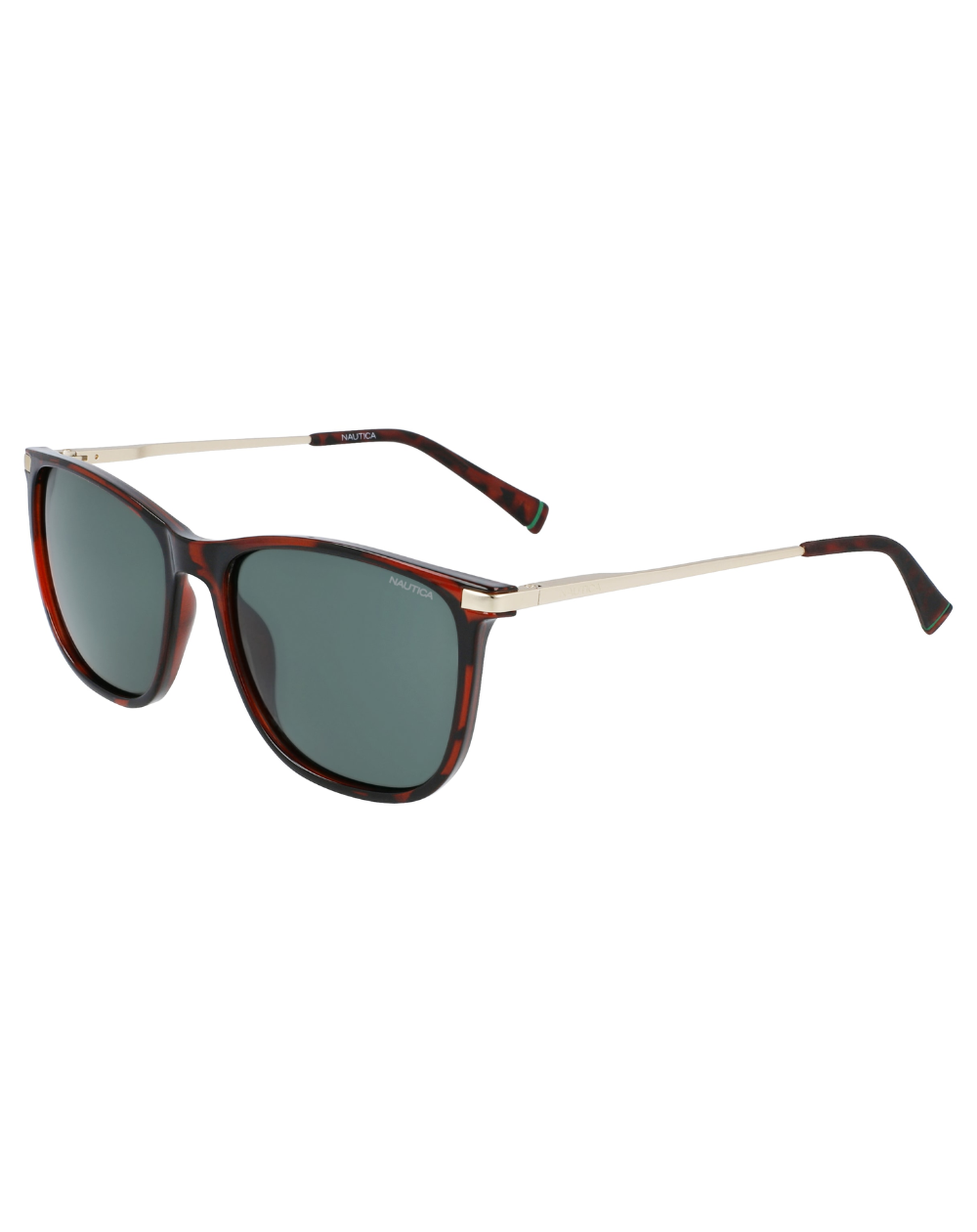Nautica Square Tortoise Mens Sunglasses - N3660SP.206.56/16