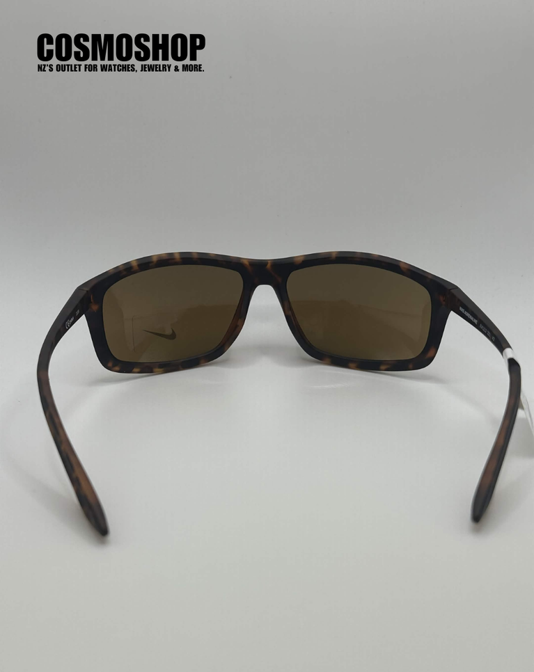 Nike Adrenaline Matte Brown Tortoise Brown Mens Sunglasses - EV1112/66