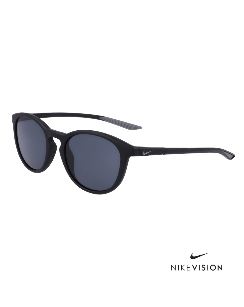 Nike Evolution Matte Black Men's Sunglasses - DZ7360/51/MATTE BLACK/DARK GREY