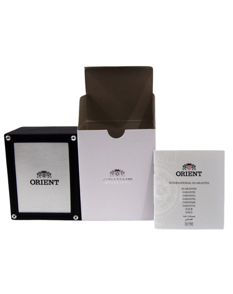 Orient Unisex 21 Jewels Black Dial Automatic Watch - SAB05007B8