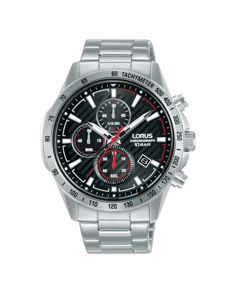 Lorus Men’s Red Tone Chronograph Watch - RM391HX9