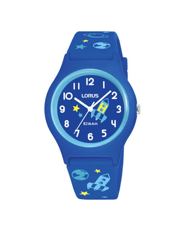 Lorus Blue Kids Rocket Unisex Watch - RRX45HX9