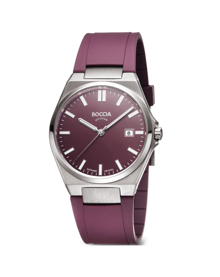 Boccia Titanium PU Leather Unisex Watch - 3667-03