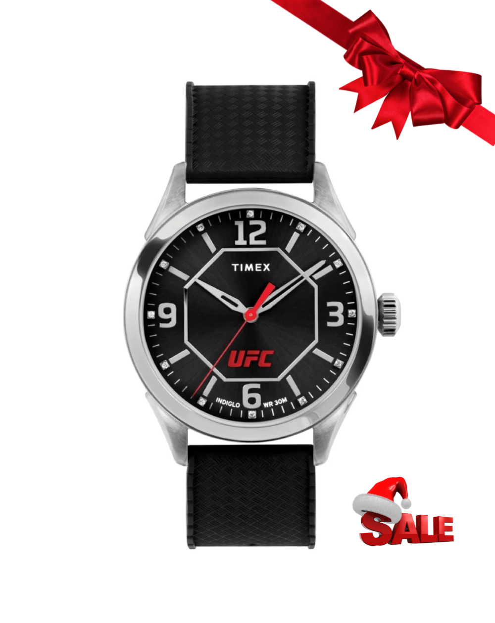 TimeX UFC Black/Silver Men's Watch - TW2V56100