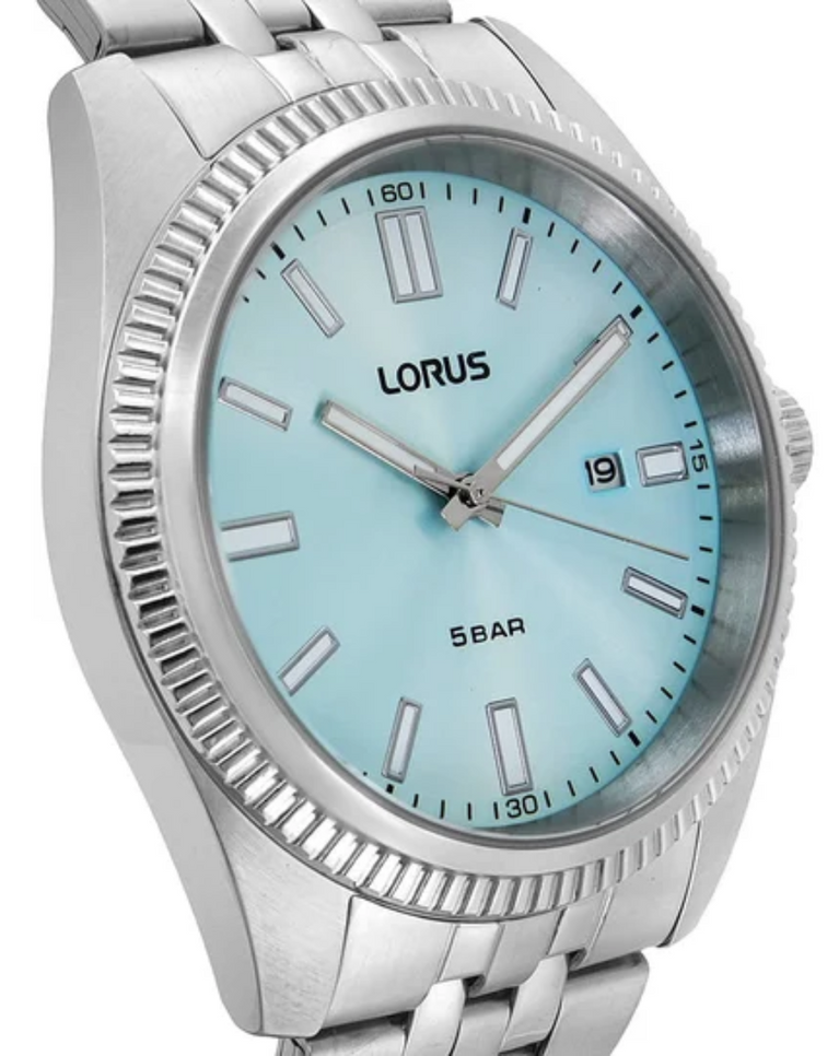 Lorus Ice/Tiffany Blue Dial Men's Watch - RH969QX-9