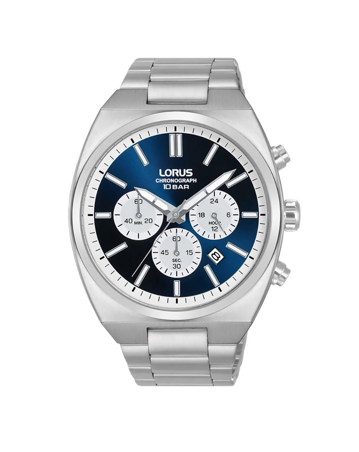 Lorus Classic Sports Blue Dial Chronograph Watch - RT363KX9