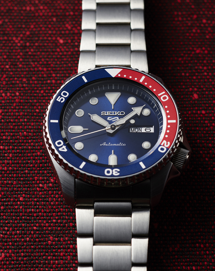 Seiko 5 Sports "Pepsi" Automatic Men's Watch - SRPD53K1