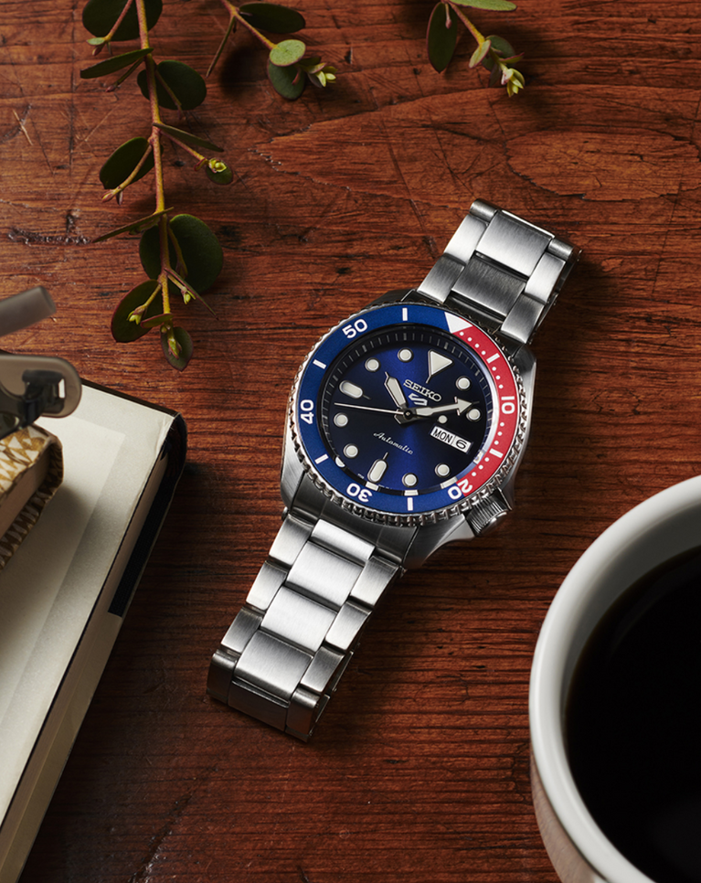 Seiko 5 Sports "Pepsi" Automatic SRPD53K1