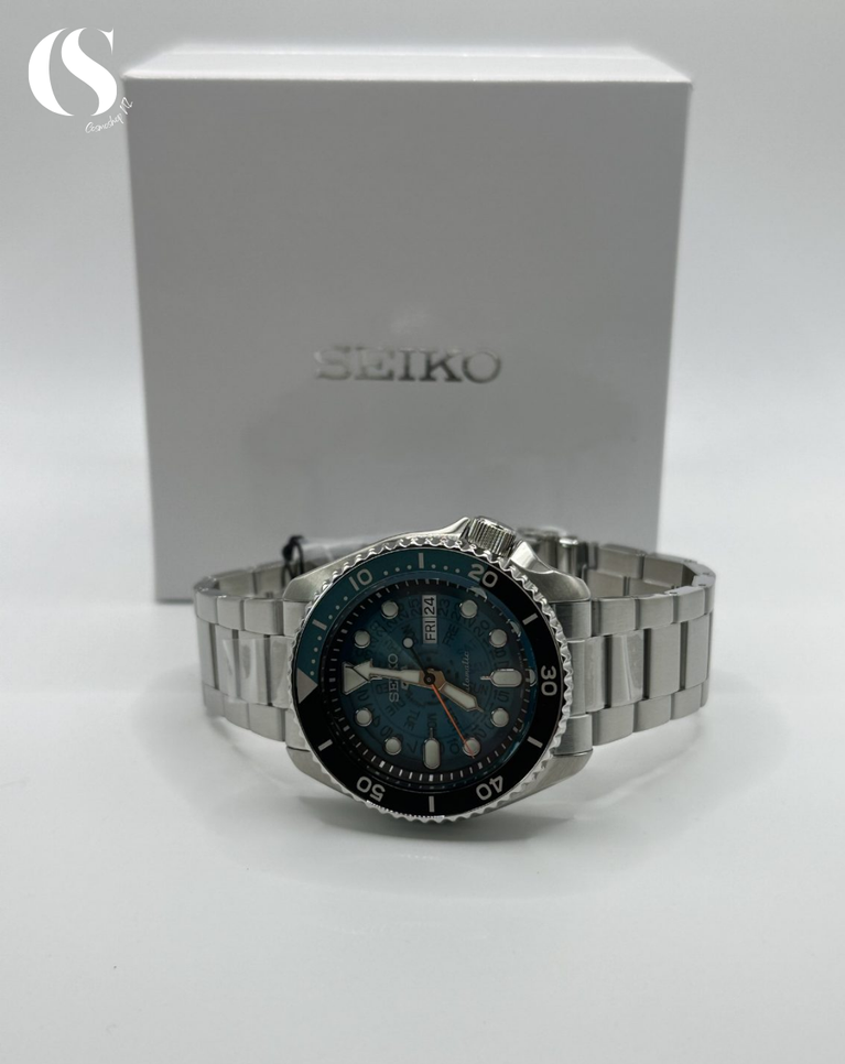 Seiko 5 Sports Blue Skeleton Dial Automatic Watch - SRPJ45K1