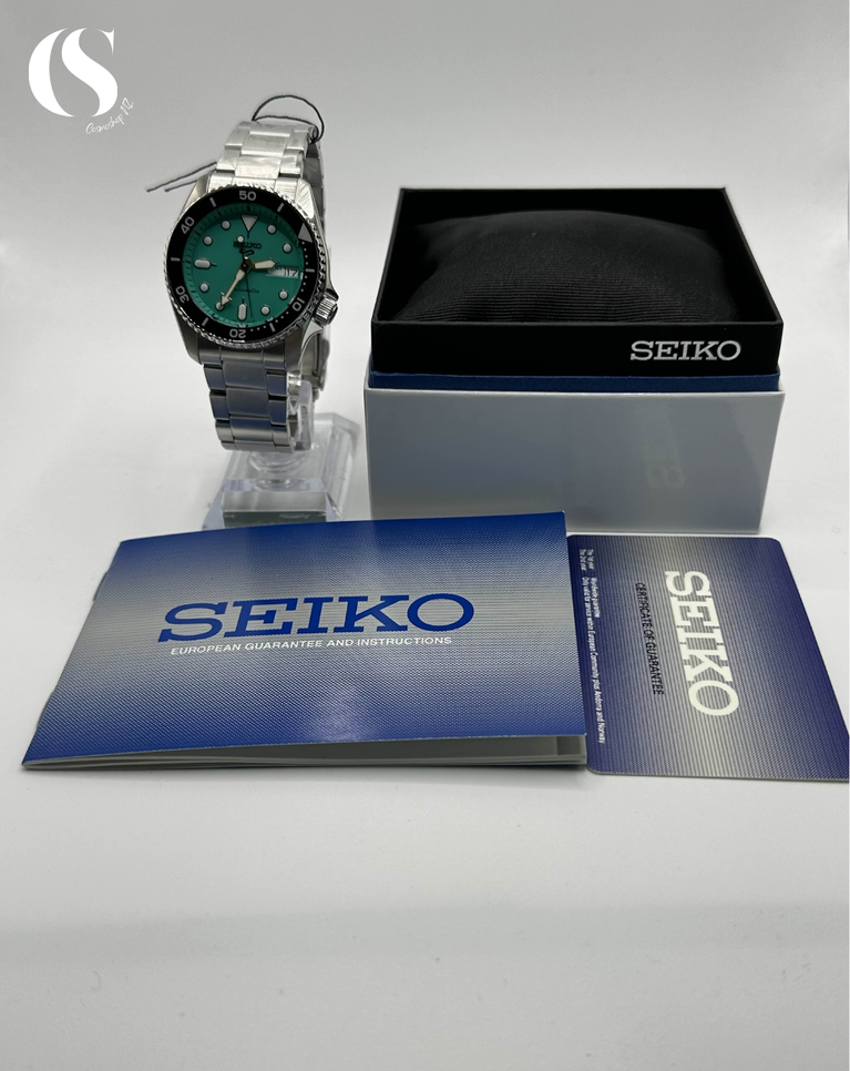 Seiko 5 Sport “Tiffany blue/Teal” Automatic Unisex Watch - SRPK33K1