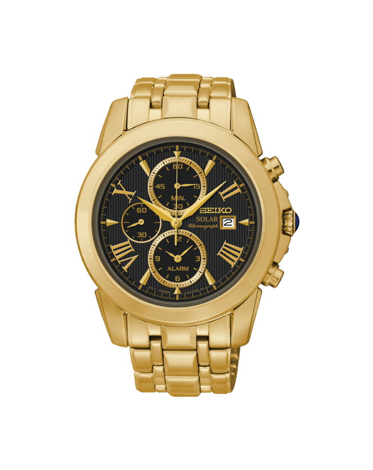 Seiko Le Grand Sports Solar Chronograph Watch - SSC196