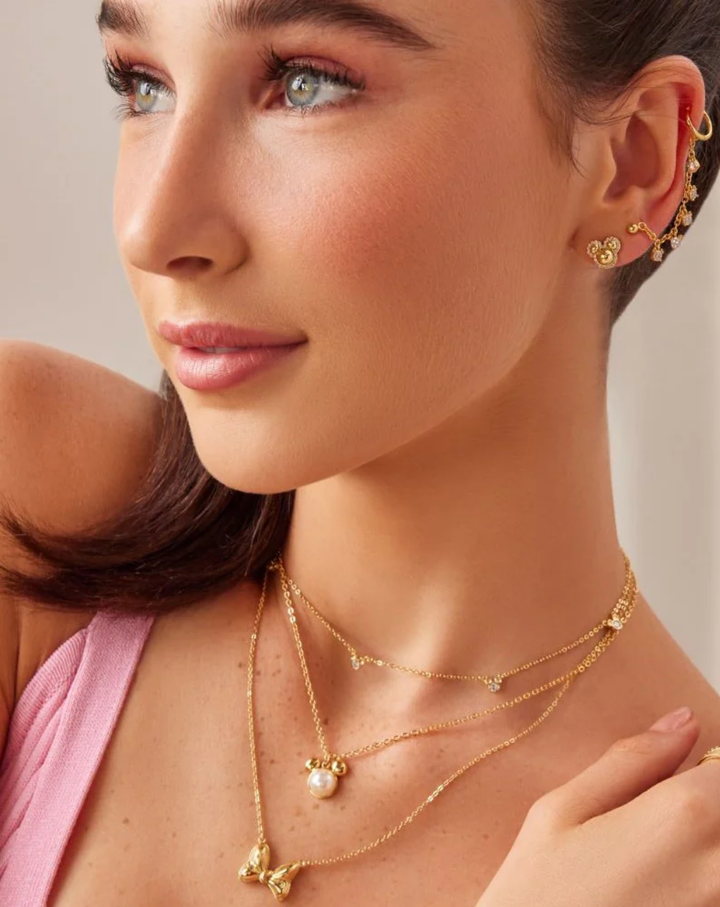 Disney Precious Metal Mickey Mouse Necklace - SSDN085