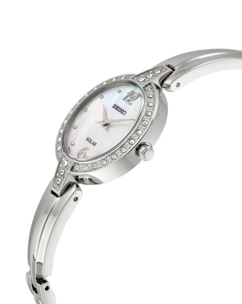 Seiko Diamond Dial Mother Of Peal Ladies Watch - SUP287P1